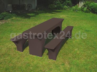 Stretch-Bierbankhussen-Set 